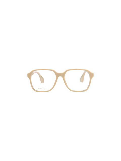 Gucci Aviator Sunglasses 'Ivory'