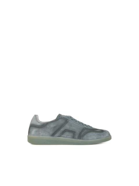 Santoni Oly suede lace-up sneakers