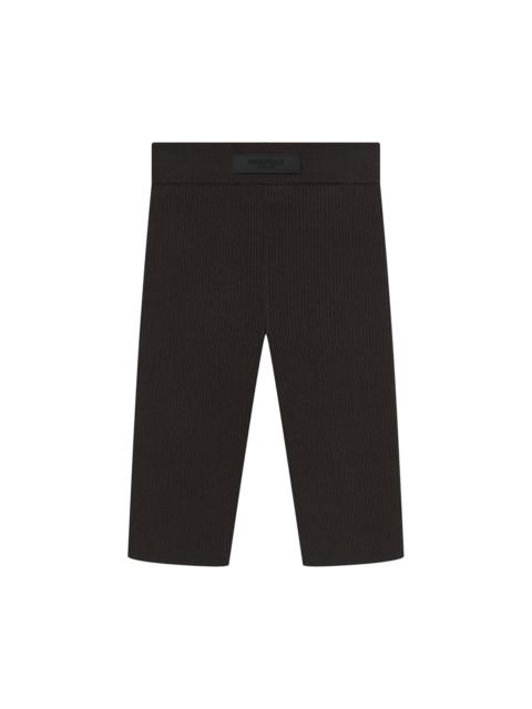 ESSENTIALS Fear of God Essentials Knit Rib Sport Short 'Off Black'