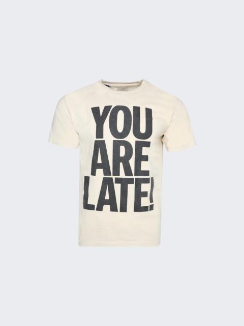 You Are Late Antique White