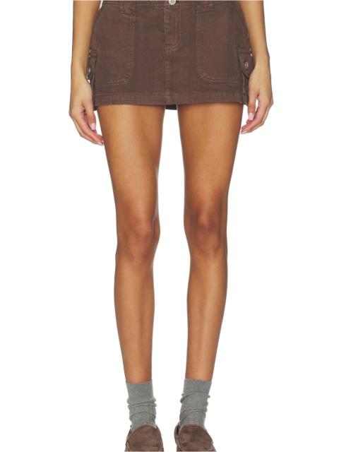 GUIZIO Anais Cargo Mini Skirt