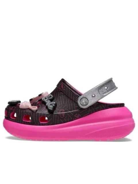 crocs Crocs Crush Clog 'Barbie Black Pink' 208819-001
