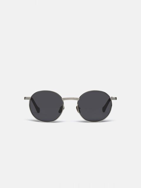Metal Round-Frame Sunglasses