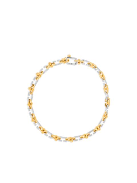 CASABLANCA two-tone chain necklace