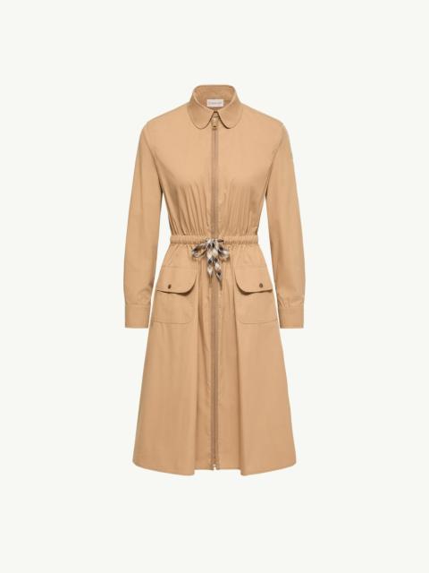 Moncler Cotton Blend Knee-Length Dress