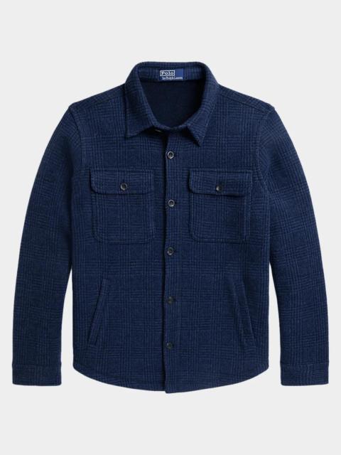 Polo Ralph Lauren Men's Brushed Double-Faced Wool Shirt Jacket
