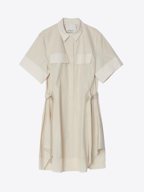 3.1 Phillip Lim Short Sleeve Shirt Dress