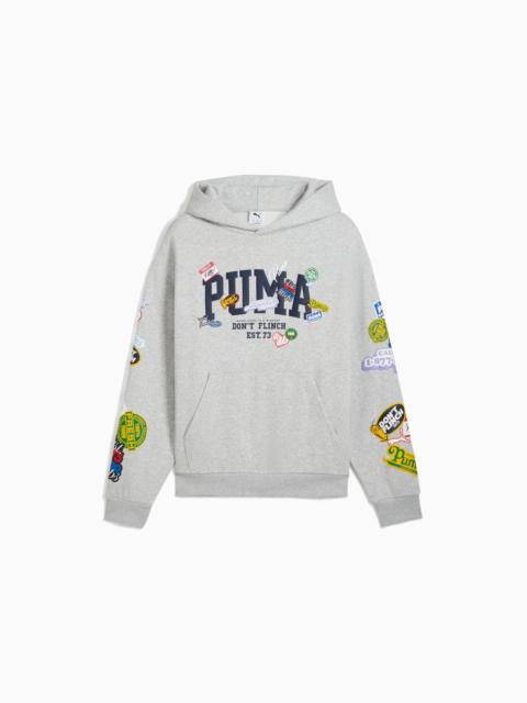 Sticker Pack Pullover Hoodie Men