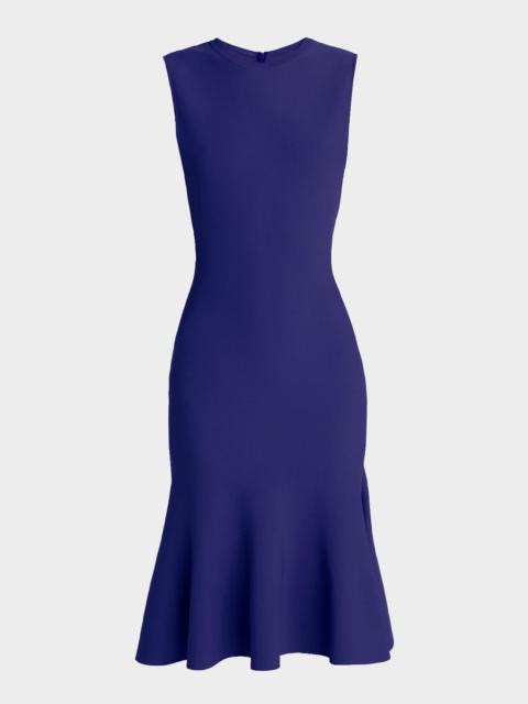 Stella McCartney Sleeveless Compact Knit Fit-And-Flare Dress