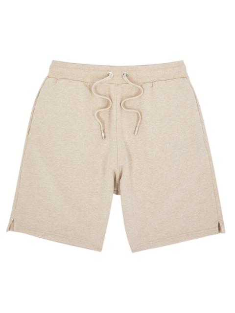 Logo-embroidered stretch-cotton shorts