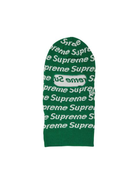 Supreme x New Era Repeat Balaclava 'Green'