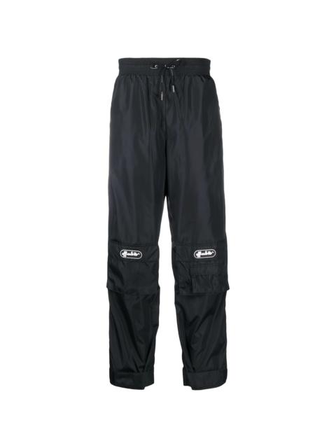 Off-White logo patch track pants