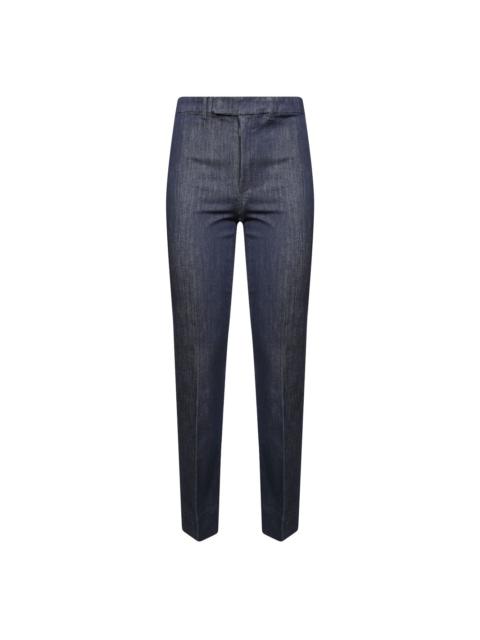 S Max Mara Cervia cropped mid-rise wide-leg jeans