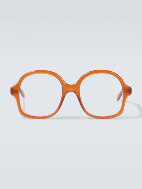 Loewe Slim round glasses