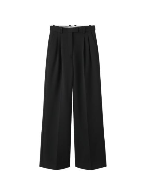 ALMADA LABEL pleated wide-leg trousers