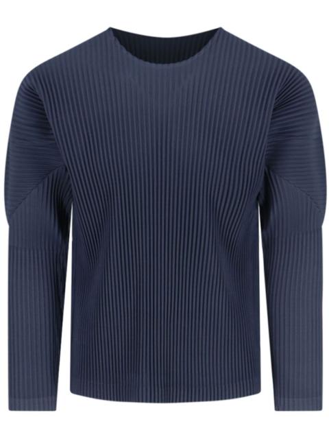 ISSEY MIYAKE ribbed long sleeves