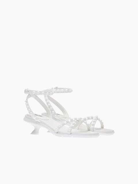 Miu Miu Studded leather sandals