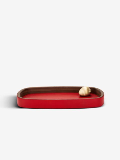 ASSOULINE Pebble Accessory Tray - Red