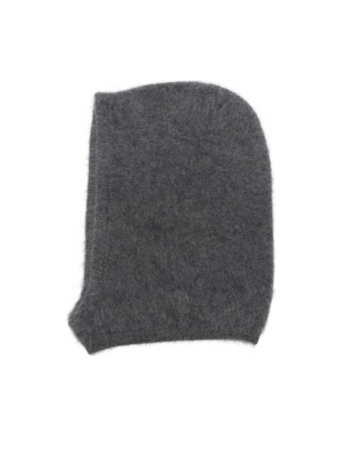 LISA YANG brushed-effect cashmere balaclava