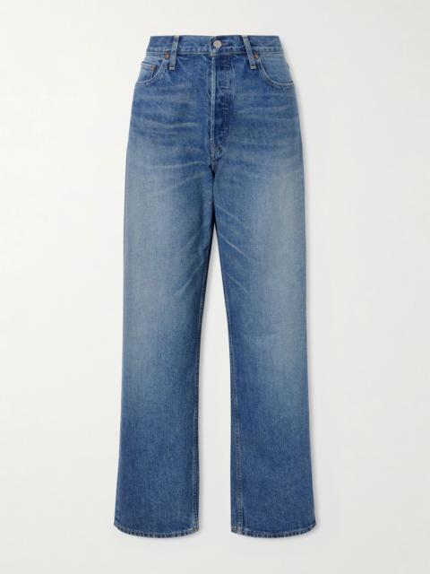 ssstein High-rise wide-leg jeans Blue