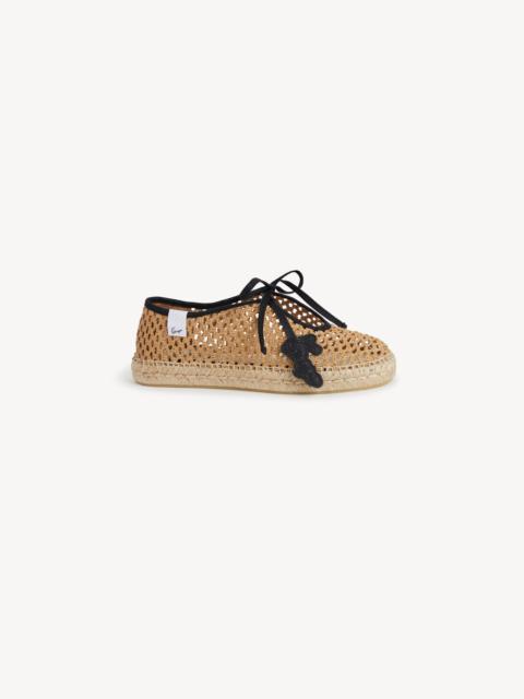 KENZO Espadrilles in raffia