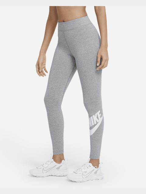 Women's Nike Sportswear Essential High-Waisted Logo Leggings