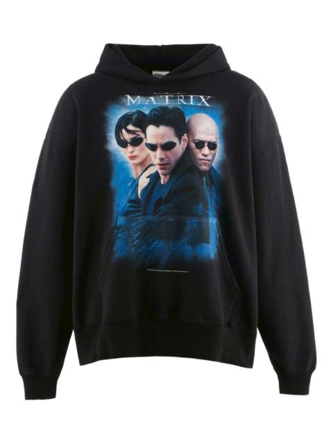 SAINT M×××××× the matrix graphic hoodie