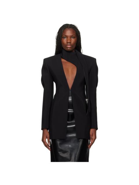 【関税込み】Mugler ブラック Hook & Eye トラウザーズ Muglerのブラック Hook & Eye トラウザーズがセール中