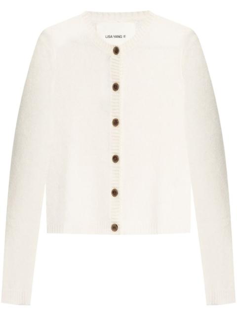 LISA YANG Felicia button-fastening cashmere cardigan