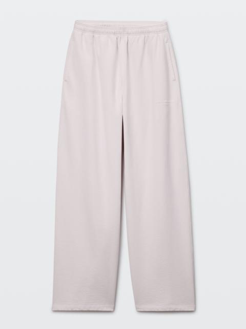 Alexander Wang LOGO PRINT MID-RISE OVERSIZED SWEATPANT