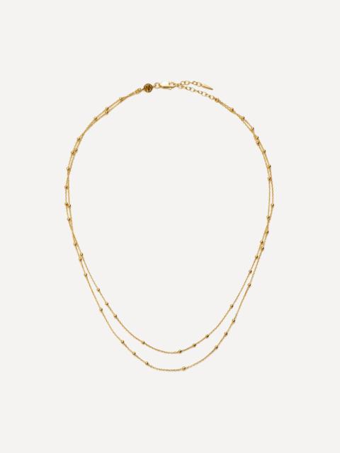 MISSOMA 18ct Gold-Plated Vermeil Silver Double Chain Necklace