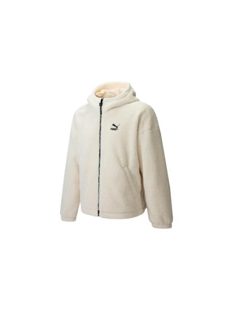 PUMA EMB Sherpa Jacket 'White' 539568-93