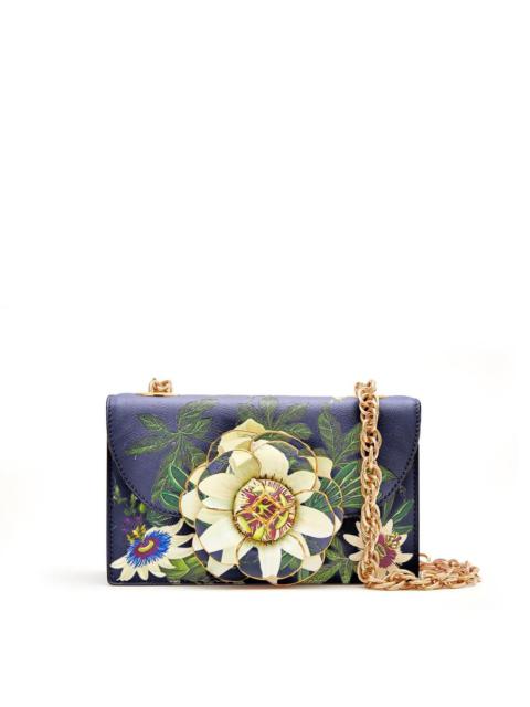 Oscar de la Renta FLORAL PRINTED TRO BAG