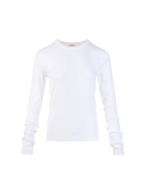 rag & bone Essential Rib Long Sleeve Crew