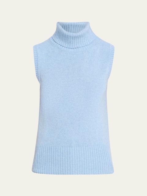VERONICA BEARD Mazzy Brushed Cashmere Sleeveless Sweater