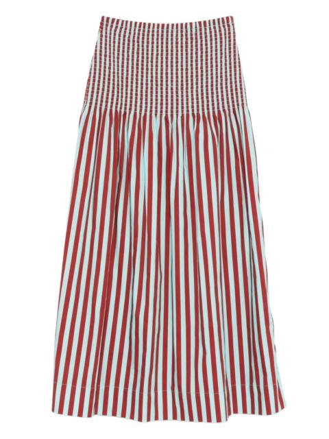 SIMONMILLER striped maxi skirt