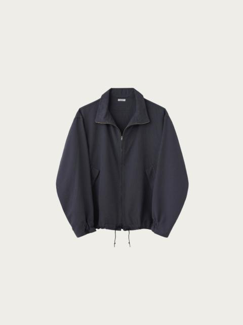 PHIGVEL MAKERS Co. C/W/P Yacht Blouson - Purple Grey