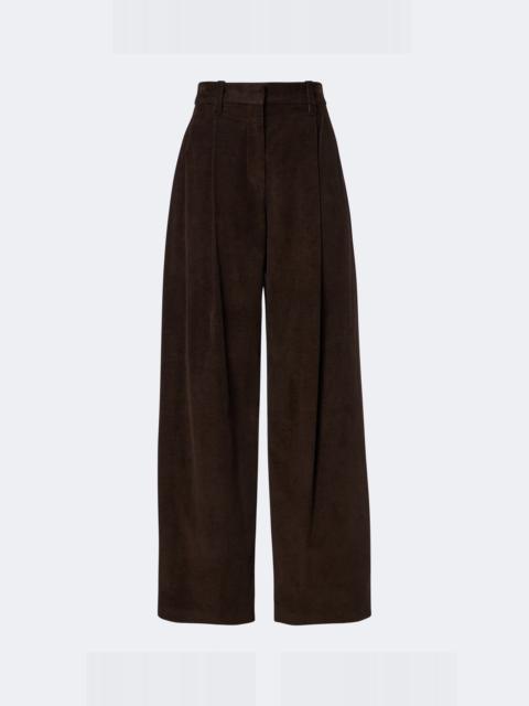 Brunello Cucinelli Monili corduroy wide-leg pants
