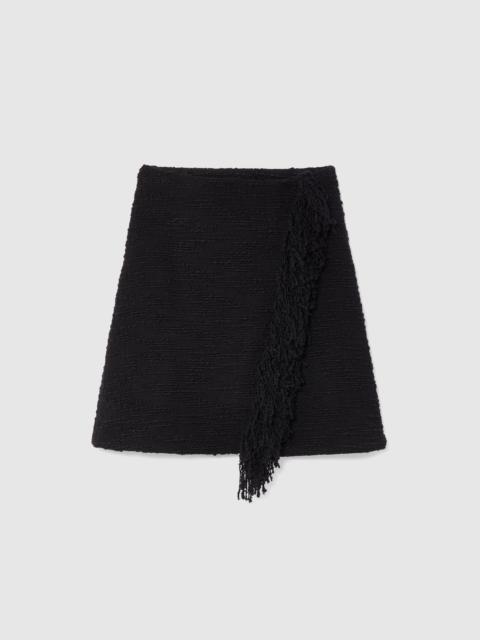 LIBEROWE PRE-ORDER/ BLACK FRINGE MINI SKIRT