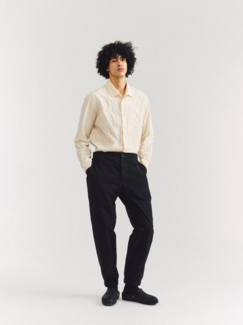 CASEY/CASEY ISA PANT - PAPER COT - PITCH BLACK