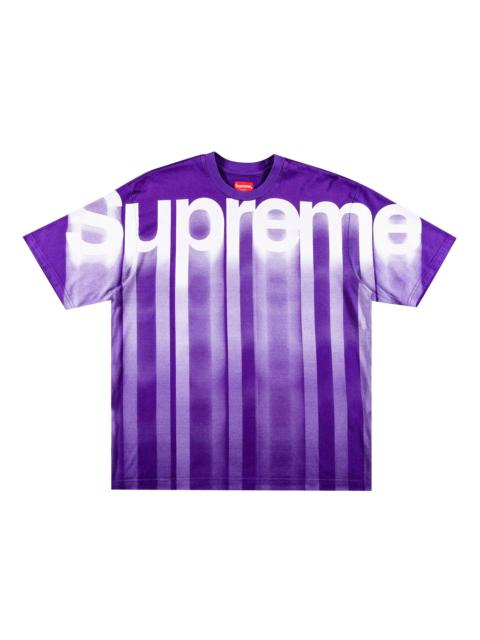 Supreme Bleed Logo Short-Sleeve Top 'Purple'