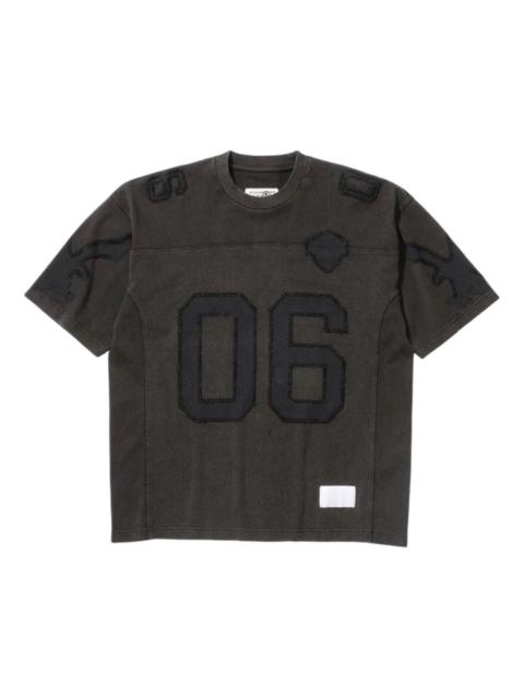 Supreme Supreme x MM6 Maison Margiela Cotton Football Jersey 'Black' SUP-SS26-102-BLK