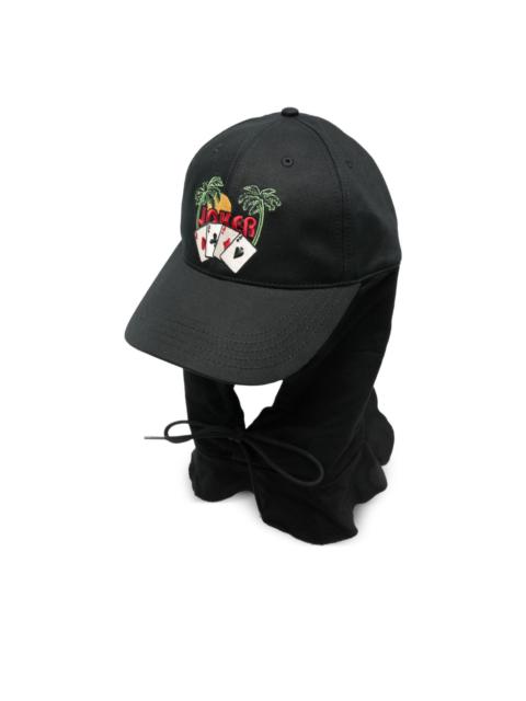 Martine Rose embroidered hooded cap