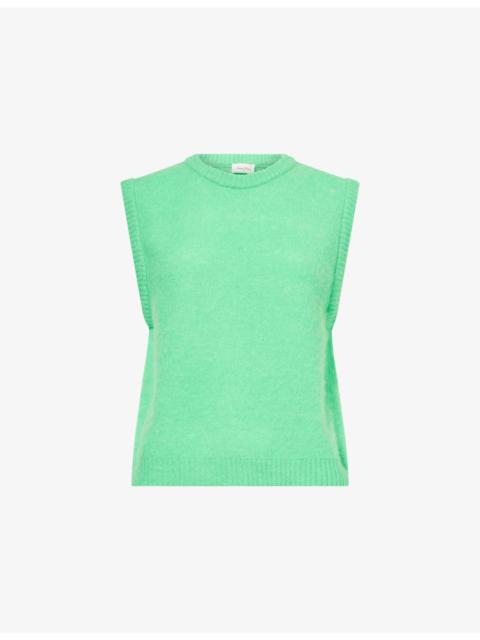 American Vintage Vitow Knitted Alpaca-Blend Vest