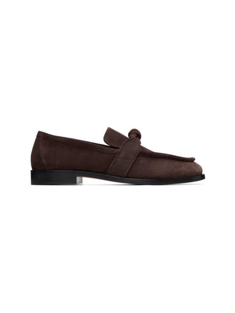 Bottega Veneta Brown Astaire Loafers