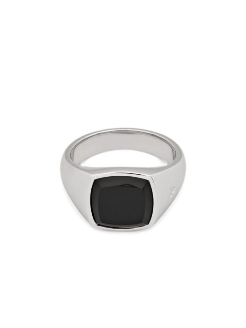 TOM WOOD onyx signet ring