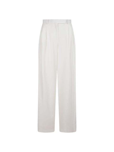ELIE SAAB Gabardine pleated trousers