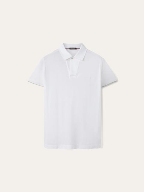 Open Polo Shirt