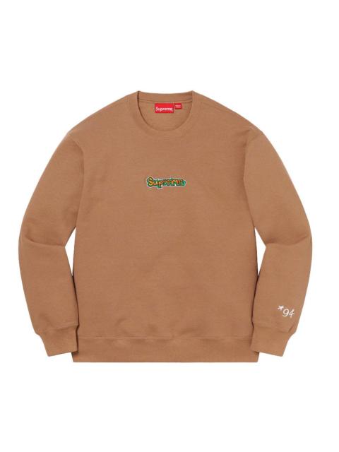 Supreme Supreme Gonz Logo Crewneck 'Brown'