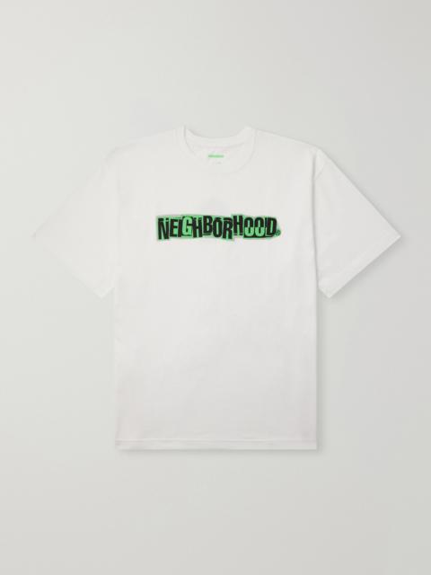 NEIGHBORHOOD Logo-Print Cotton-Jersey T-Shirt